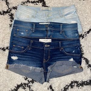 3 for 1 Denim Shorts